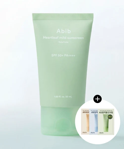 Abib Heartleaf Mild Relief Sun Cream product image