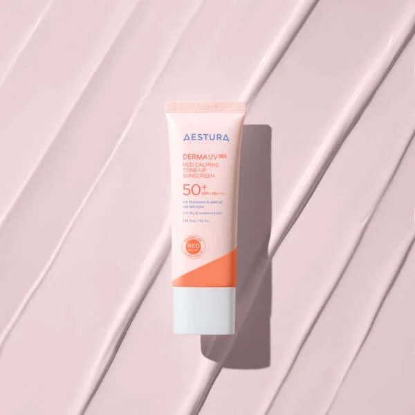 AESTURA Derma UV 365 Red Calming Tone-Up Sunscreen product image