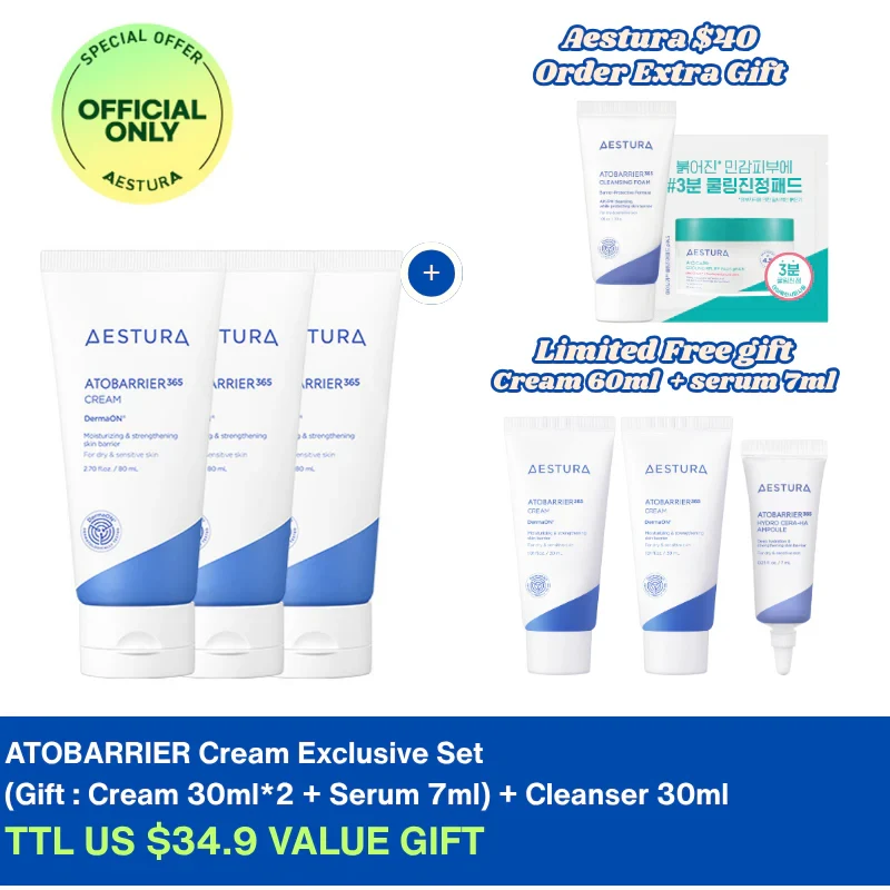 AESTURA Atobarrier365 Cream Triple with Bonus Minis product image