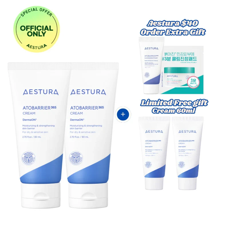 AESTURA Atobarrier365 Cream Duo with product image
