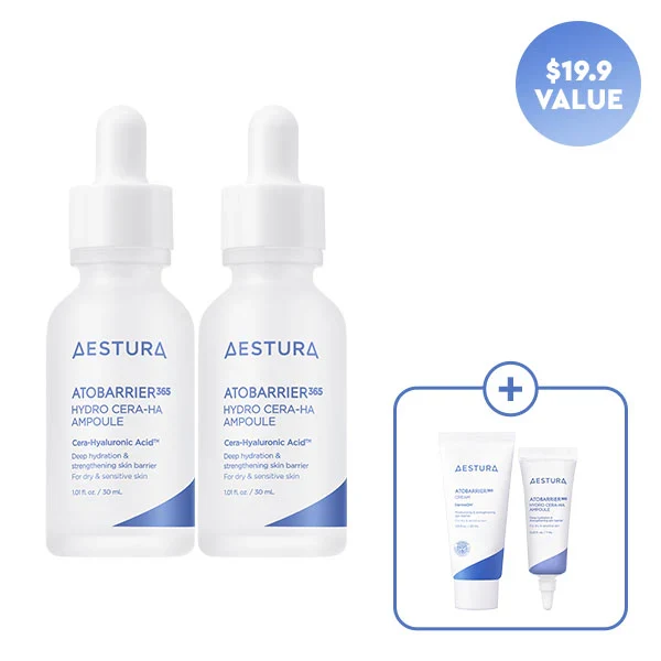 AESTURA Atobarrier 365 Hydro Cera-HA Ampoule Duo product image