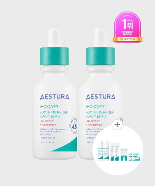 AESTURA A-Cica 365 Soothing Mark-Care Serum pH 4.5 Duo product image