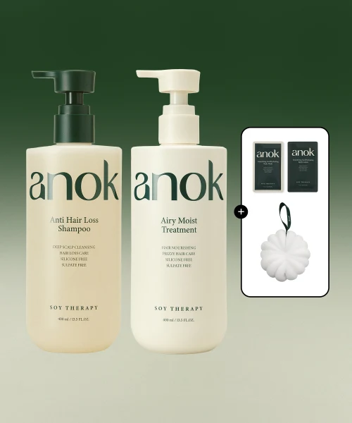 Anok Vegan Protein Deep-Scaling Stress-Relief Perfumed Shampoo & Treatment
