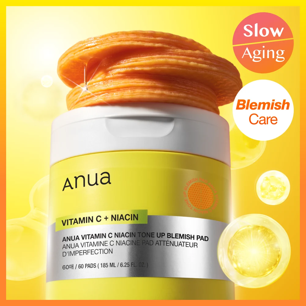 Anua Vitamin C Niacin Tone-Up Blemish Pads