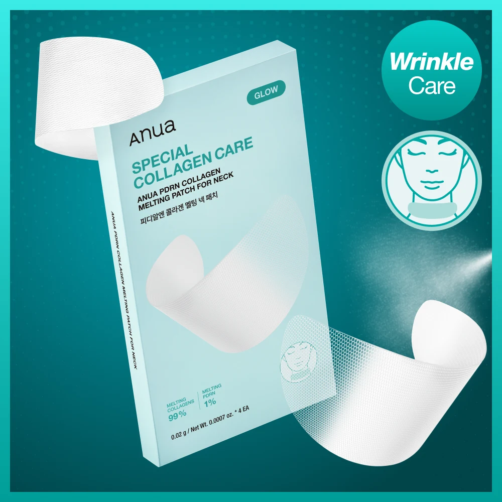 Anua PDRN Collagen Melting Neck Patch 4-Pack product image