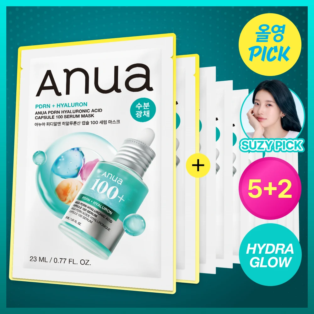 Anua PDRN Hyaluronic Acid Capsule 100 Serum Sheet Mask product image