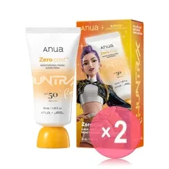 Anua K-Pop Demon Hunters Zero-Cast Moisturizing Finish Sunscreen 2-Piece