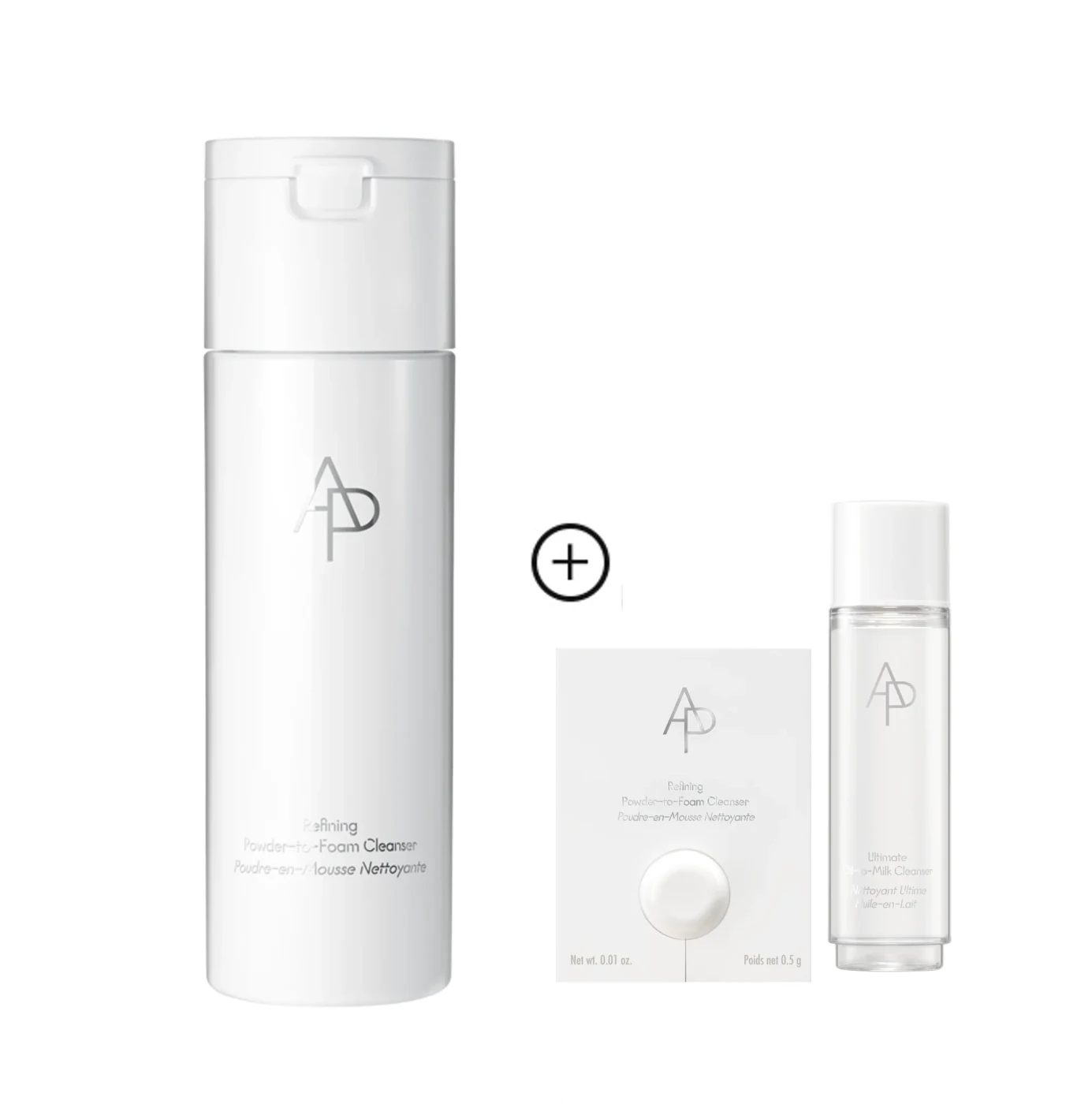 AP BEAUTY Refining Powder-to-Foam Cleanser product image
