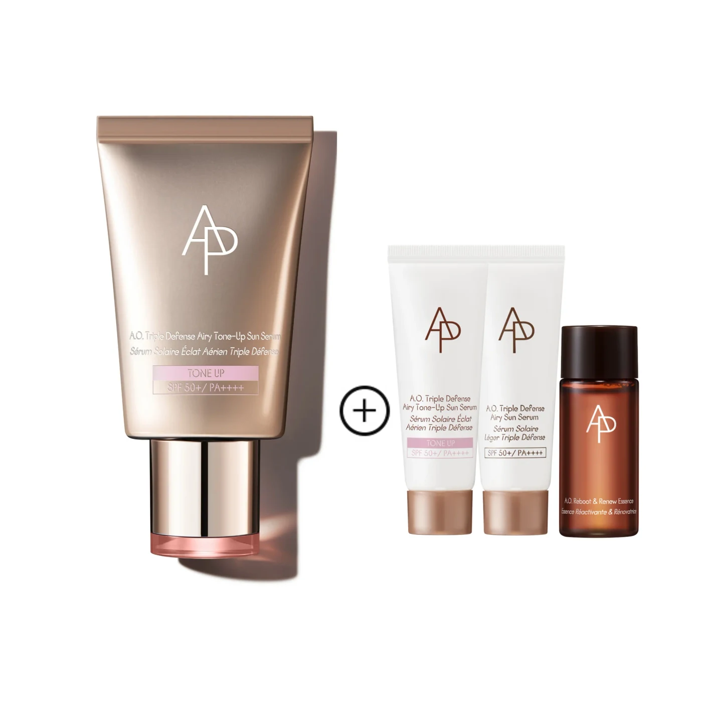 AP BEAUTY A.O. Triple Defense Airy Tone-Up Sun Serum product image