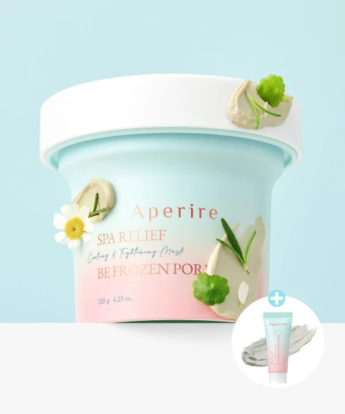Aperire Be Frozen Glacier Clay Cooling Pore Mask with Bonus Skin Prep Pack product image