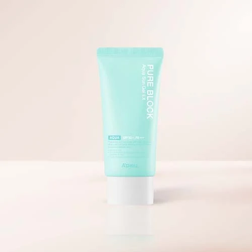 A'pieu Pure Block Aqua Sun Gel EX SPF Sunscreen product image