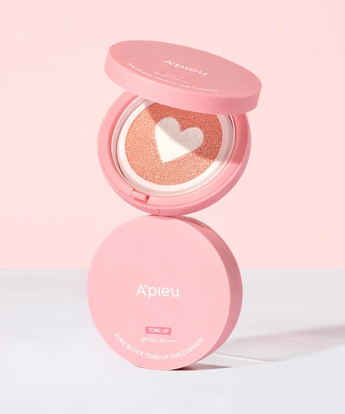 A'pieu Pure Block Tone-Up Sun Cushion product image