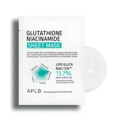 APLB Glutathione Niacinamide Sheet Mask