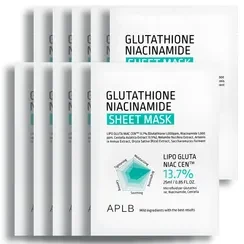 APLB Glutathione Niacinamide Sheet Mask product image