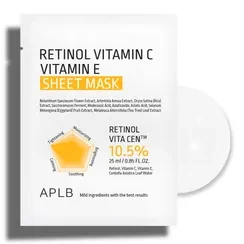 APLB Retinol, Vitamin C & Vitamin E Sheet Mask