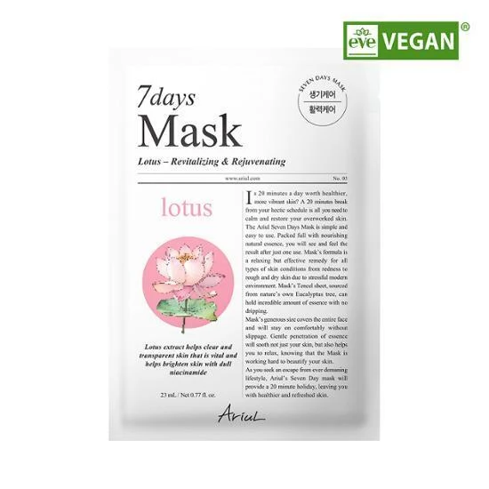 Ariul Days Lotus + N Vitalizing Sheet Mask product image