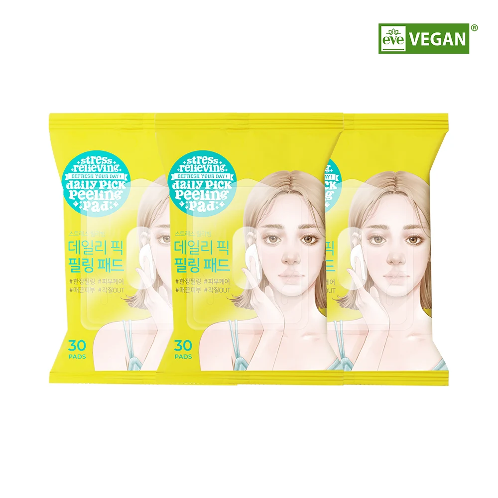 Ariul Stress Relieving Daily Pick Peeling Pads Trio product image