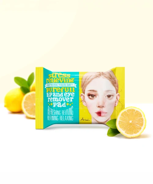 Ariul Stress Relieving Purefull Lip & Eye Remover Pads product image
