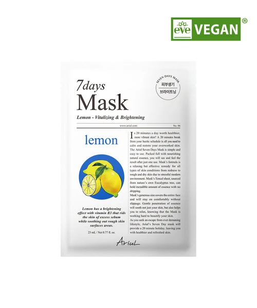 Ariul Seven Days Lemon C Sheet Mask product image