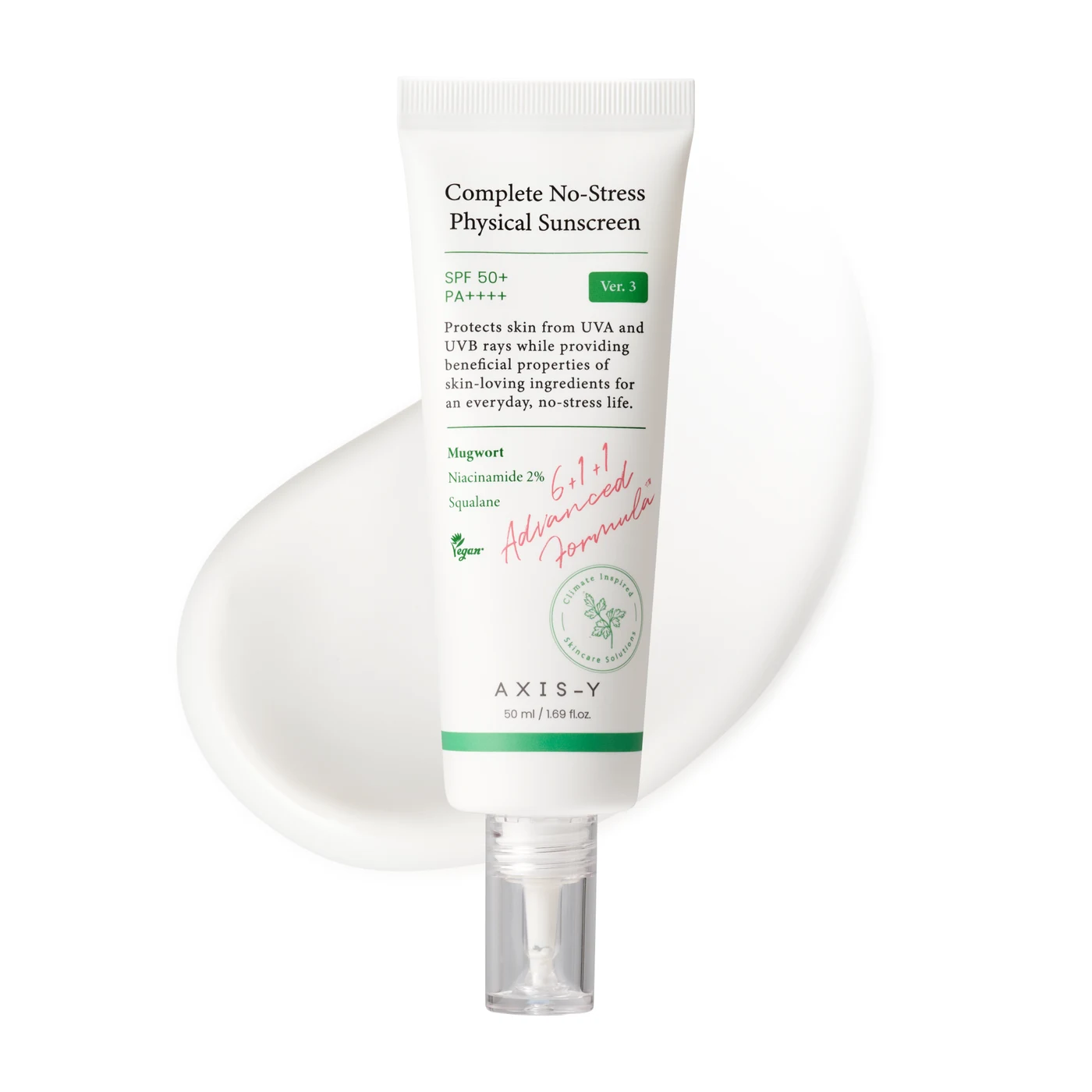AXIS-Y Complete No-Stress Physical Sunscreen SPF product image