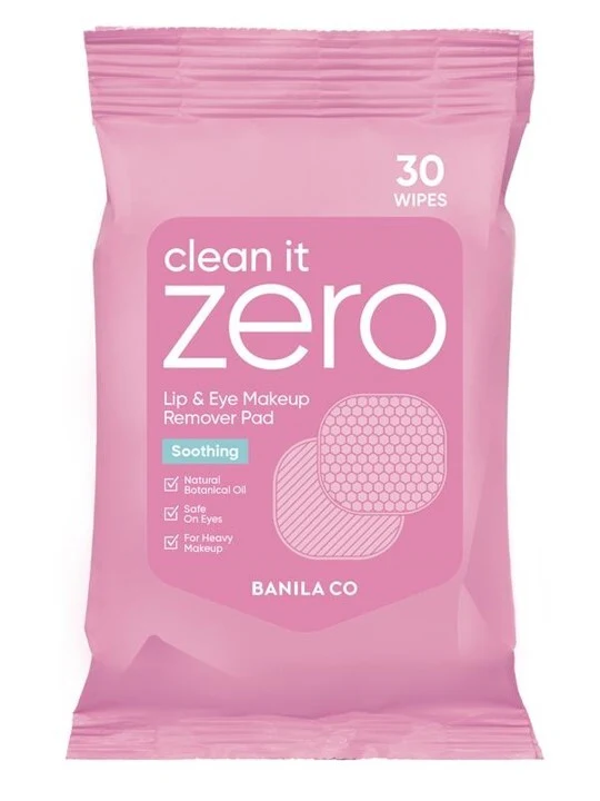 BANILA CO Clean It Zero Soothing Lip & Eye Remover Pads product image