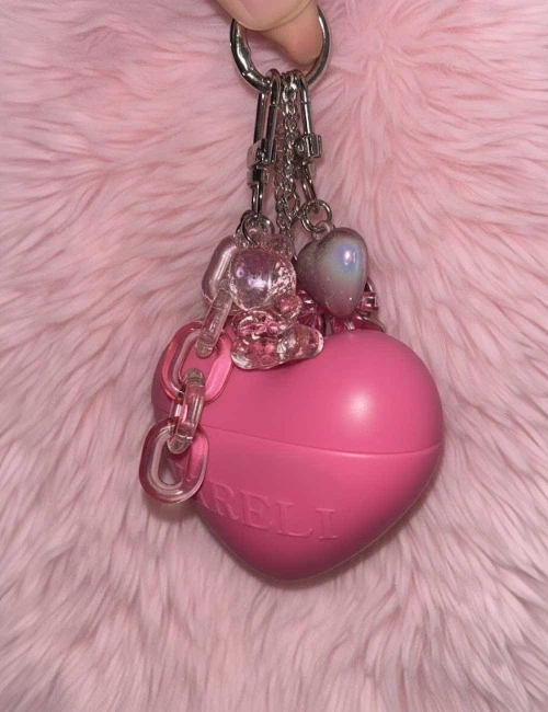 Bareli Water Perfume Hand Cream - Pink with Keyring product image