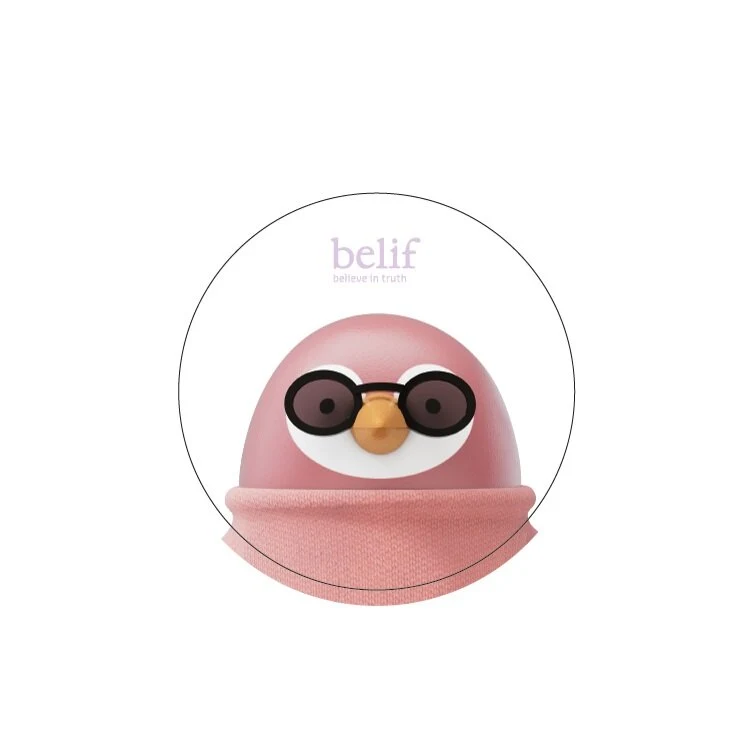 belif Happy Bo Sun Metal Cushion SPF Compact