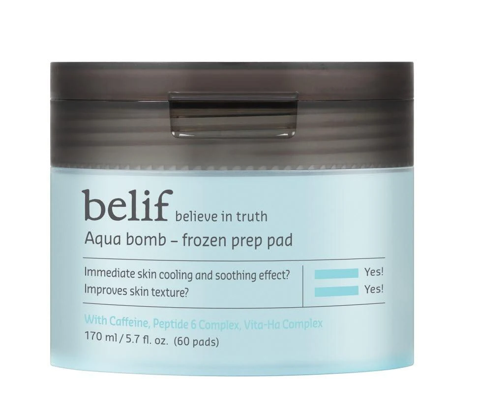 belif Aqua Bomb Frozen Prep Pad with