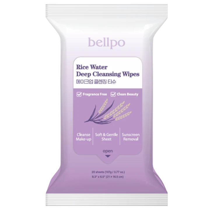 Belpo Rice Bran Water Deep Cleansing Tissues product image