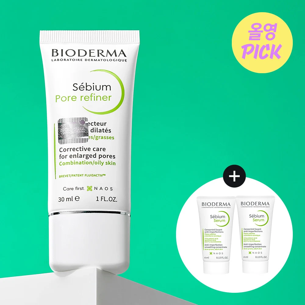 Bioderma Sebium Pore Refiner with Sebium Serum Minis