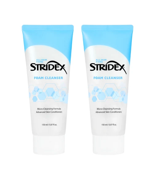 Blistex Stridex Cica Hyalu Mild Alkaline Cleansing Foam 2-Pack