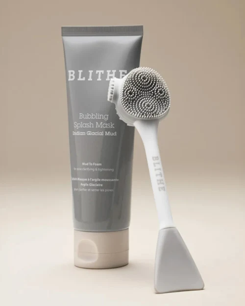 Blithe Bubbling Indian Glacial Mud-to-Foam Mask with Pore Brush product image