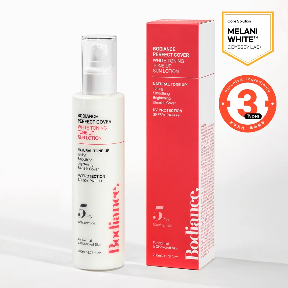 Bodiance Perfect Cover White Toning Tone-Up Sun Lotion product image