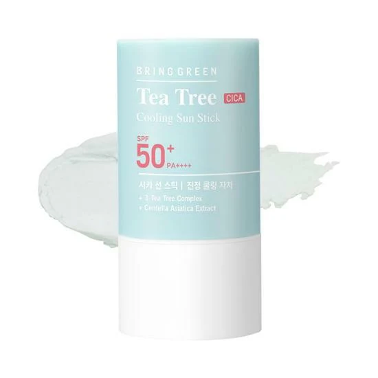 BRING GREEN Tea Tree Cica Cooling Sun Stick