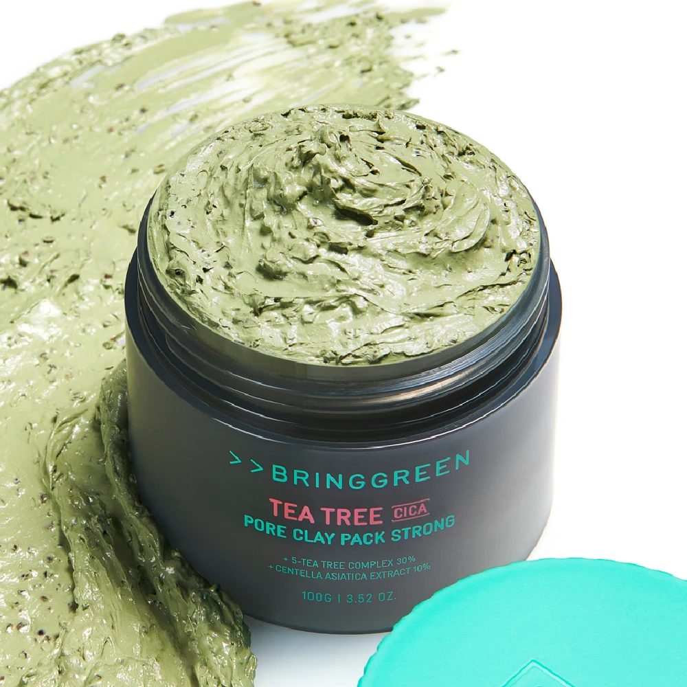 BRING GREEN Tea Tree Cica Pore Clay Mask Strong product image