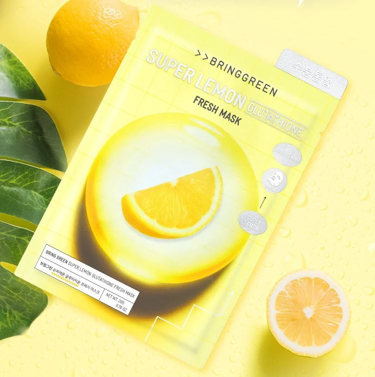 BRING GREEN Fresh Sheet Mask - Super Lemon Glutathione