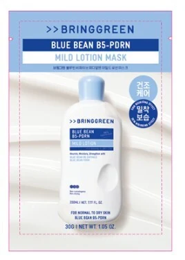 BRING GREEN Blue Bean B5-PDRN Milk Lotion Sheet Mask product image
