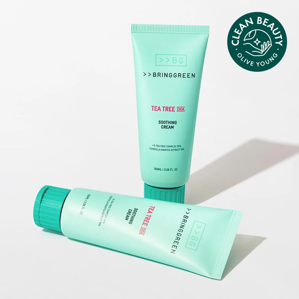 BRING GREEN Tea Tree Cica Soothing Cream Plus Pack product image
