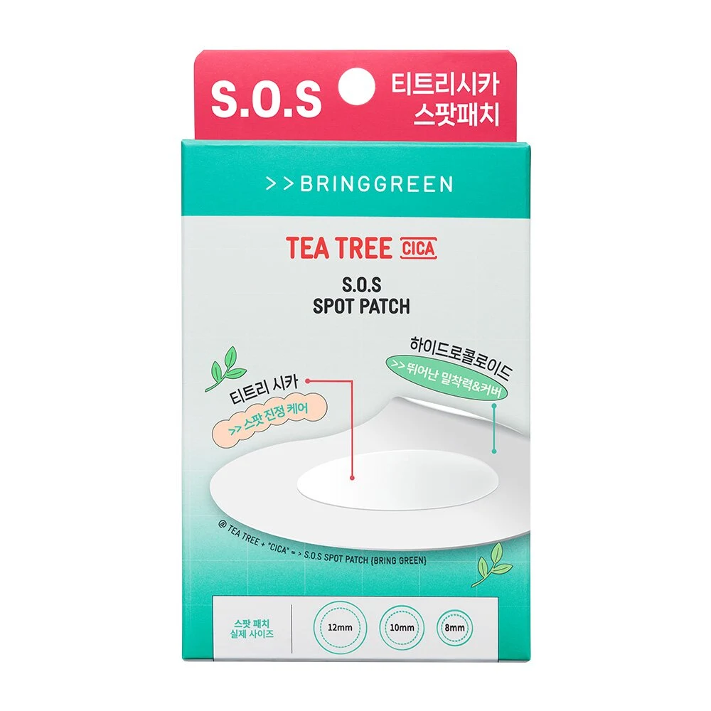 BRING GREEN Tea Tree Cica SOS Spot Patches product image