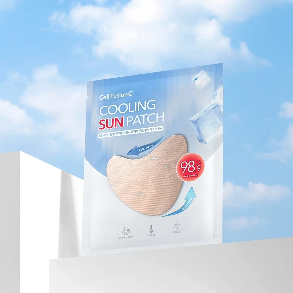 Cell Fusion C Cooling Sun Patch 4-Piece