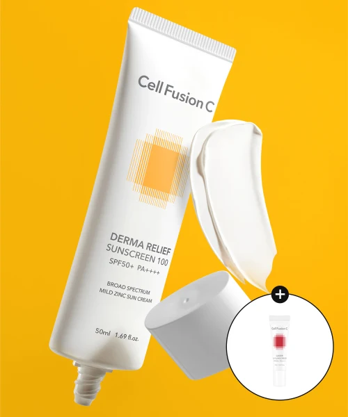 Cell Fusion C Derma Relief Sunscreen SPF Daily product image
