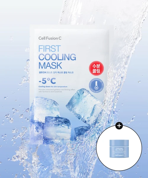 Cell Fusion C First Cooling Mask 10-Sheet with Gel Cream