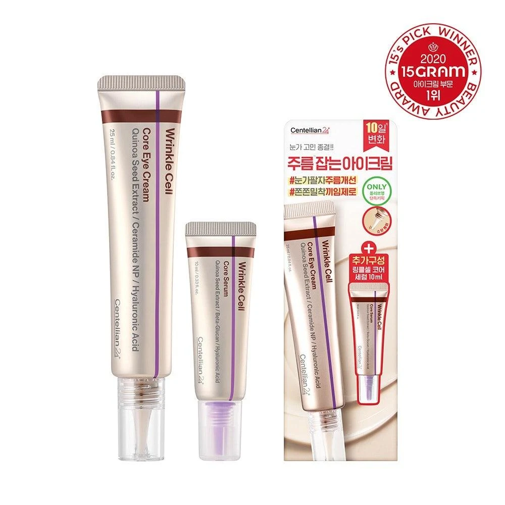 Centellian24 Wrinkle Cell Core Eye Cream with Mini Core Serum