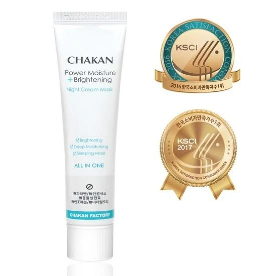 CHAKAN FACTORY Power Moisture & Brightening Night Cream Mask product image