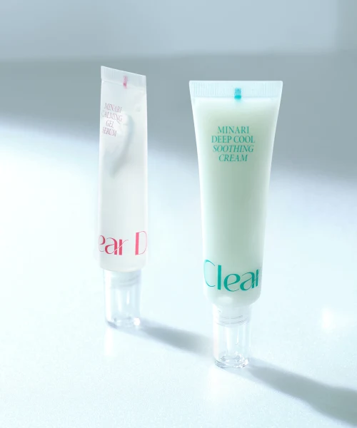 ClearDea Water Parsley Pore Care Gel Serum and Soothing Cream Duo