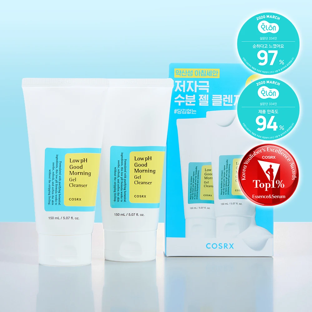 COSRX Low pH Good Morning Gel Cleanser Pack product image