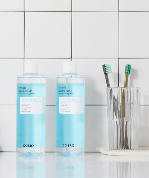 COSRX Weakly Acidic Niacinamide Micellar Cleansing Water Twin Pack product image