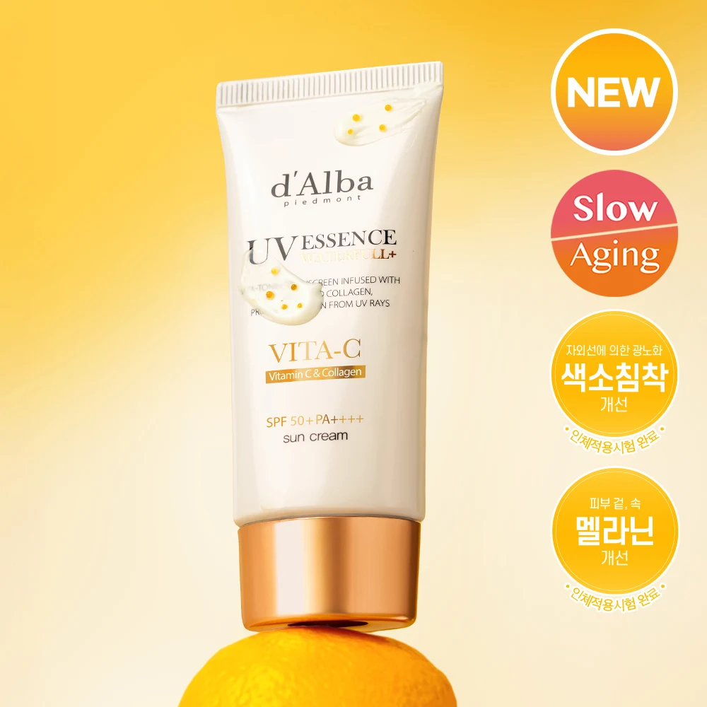 d'Alba Waterfull UV Essence Vitamin C & Collagen Sunscreen