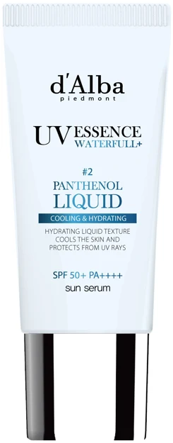 d'Alba Waterfull Panthenol Liquid Essence Sun Serum