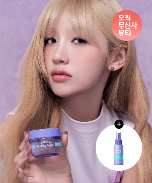 Daleaf Glam Texture Soft Styling Jelly Wax + Hair Fixer (Wet/Natural) product image